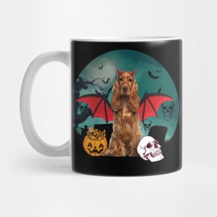 Happy Halloween Cocker Spaniel Dogs Halloween Gift Mug